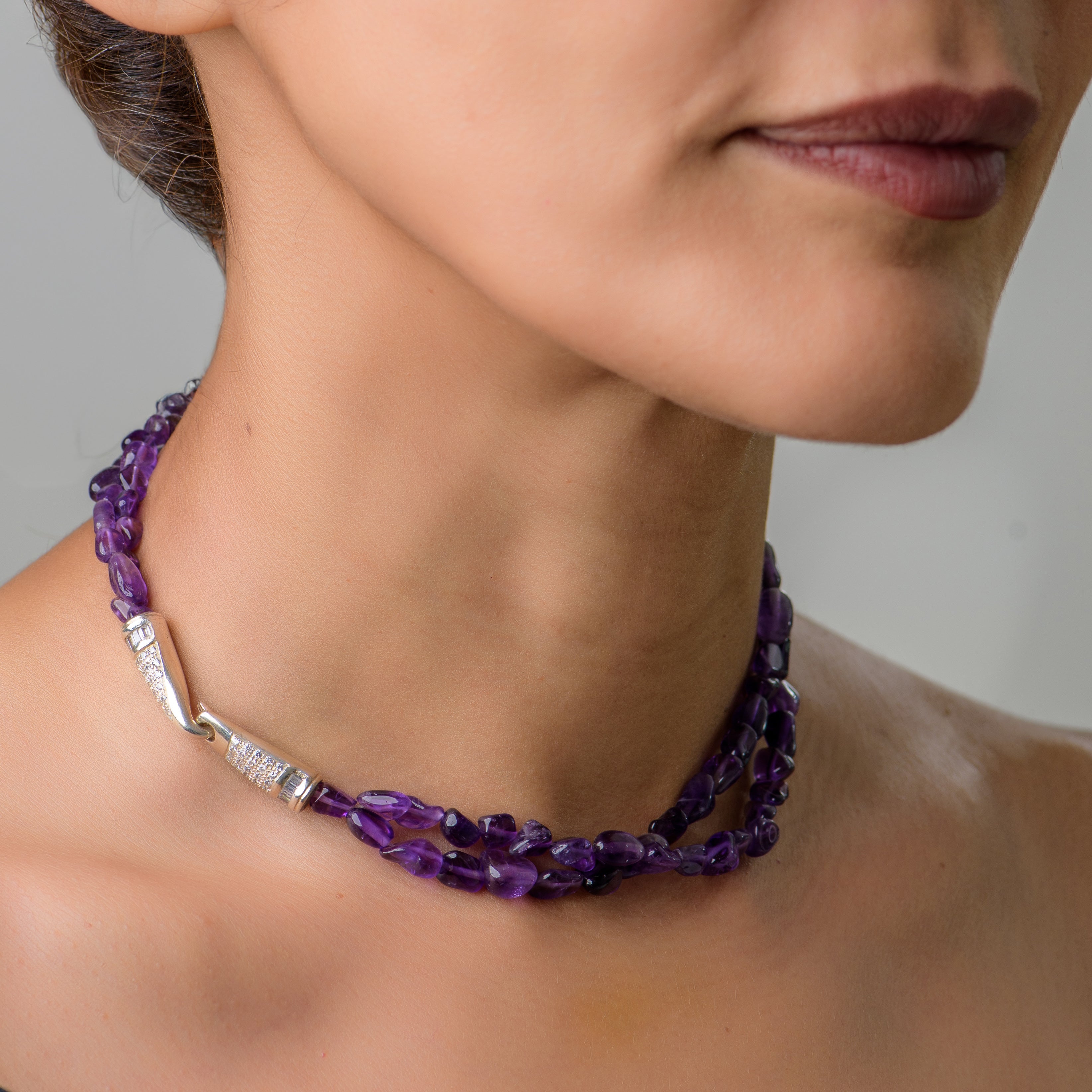 Serenity lock & Amethyst